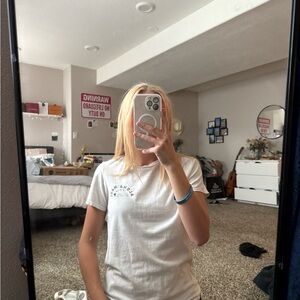 Anvil White Short Sleeve Tee